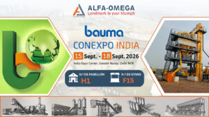 Read more about the article Alfa-Omega En bauma CONEXPO INDIA 2026
